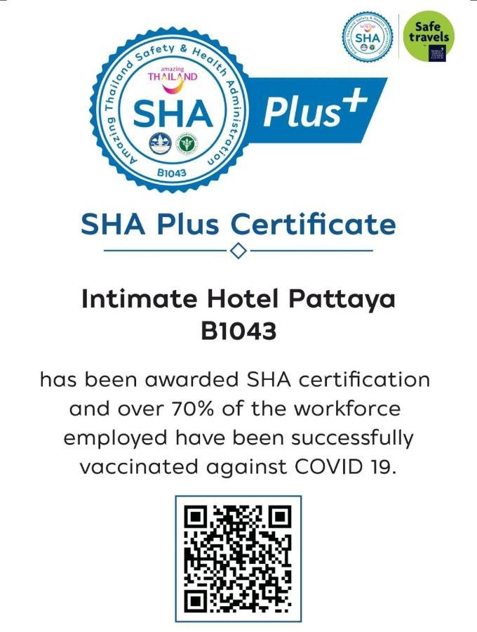 Intimate Hotel Pattaya - Sha Extra Plus מראה חיצוני תמונה